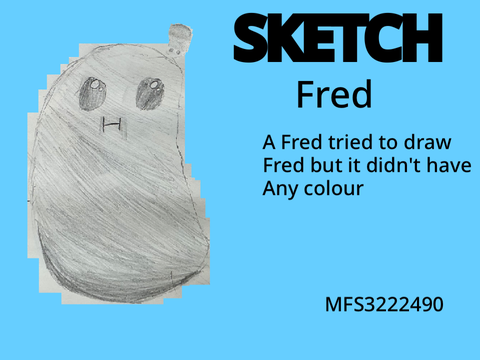Redraw Fred! SKETCH FRED
