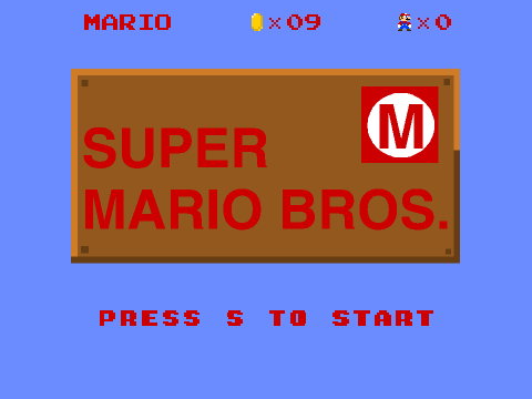 Super Mario Bros (My own Version).