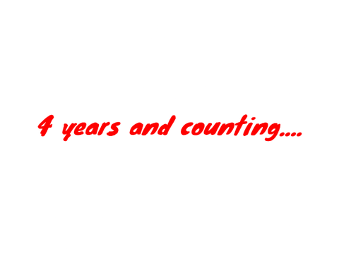 It's been 4 long years...