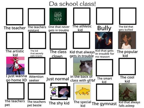 add urself in THE CLASS ROOM!!  remix remix