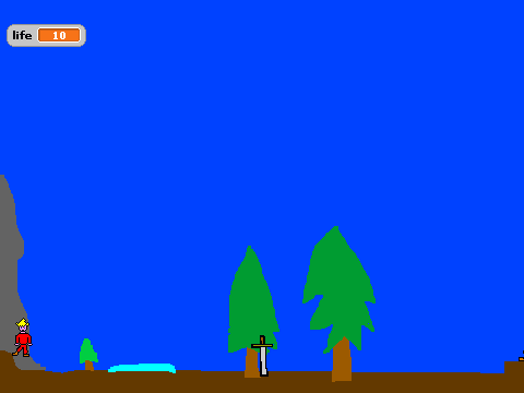 sidescrolling adventure game demo