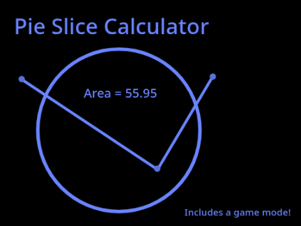 Pie Slice Calculator