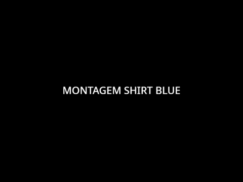 MONTAGEM BLUE SHIRT (or shirt blue)