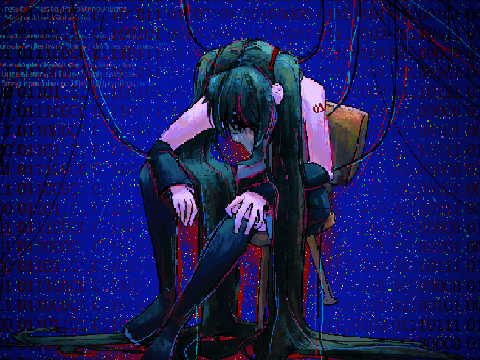 miku art :D