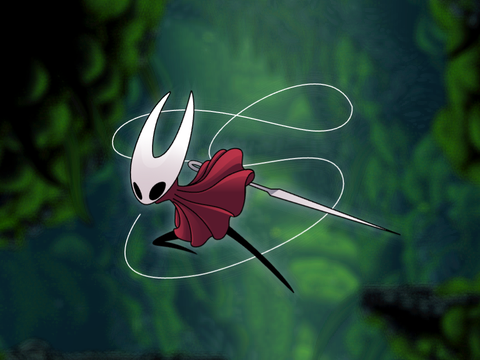 Hornet Vector Trace - Hollow Knight Silksong