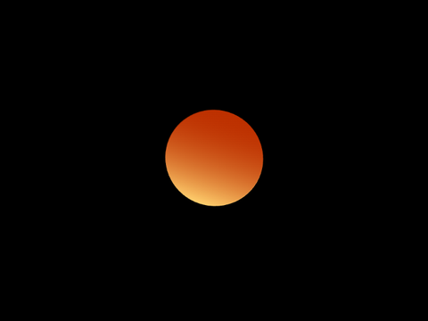 ...and then the earths shadow ate the moon