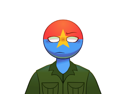 Basically unfinish countryhuman vector art