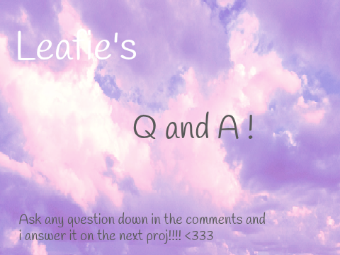  ~ Special Q&A ~