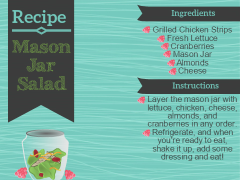 MasonJar Salad {Recipe}