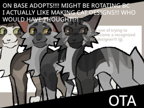 (100) On-Base Feline OTA! 