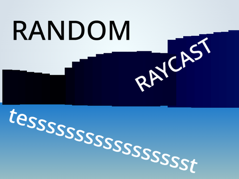 random raycast test