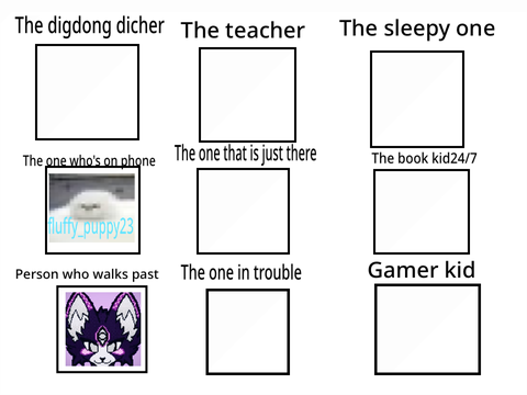 If you were on a school camp who would you be  remix