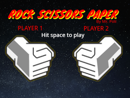 ROCK SCISSORS PAPER BY MR POLI