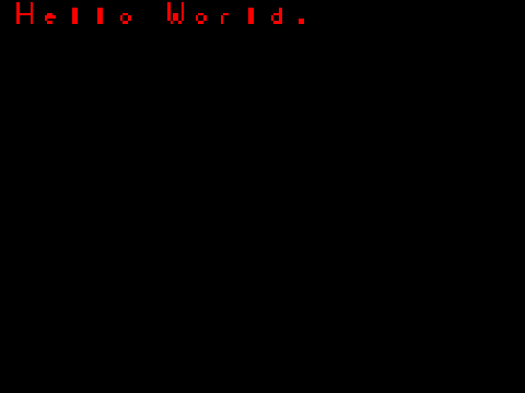 20/40/80 Column text display