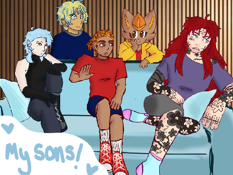my sons !!! (OC info lolll)