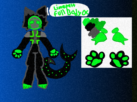 ☆limepelt oc full body☆ 