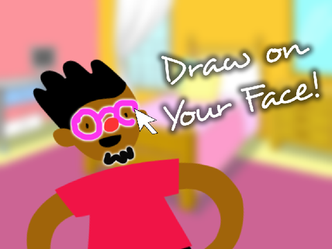 Draw on your face! [Face Sensing]