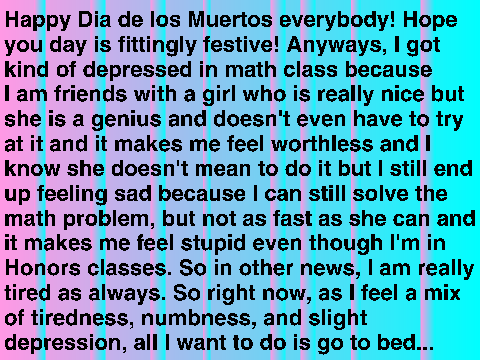 My Blog 11/2/16