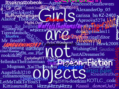 GIRLS ARE NOT OBJECTS! >:( remix remix