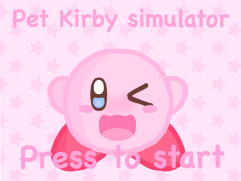 Pet Kirby simulator (Chamimi version)