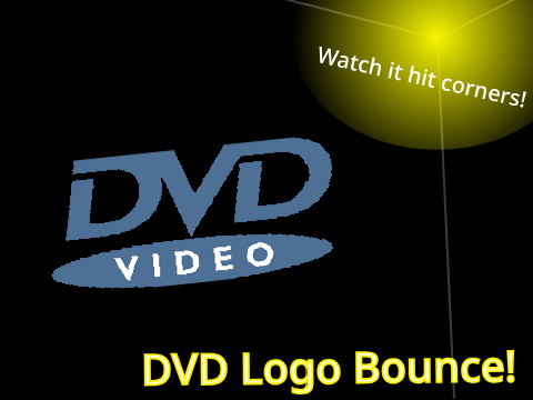 DVD Logo Bounce Simulator (DEMO)
