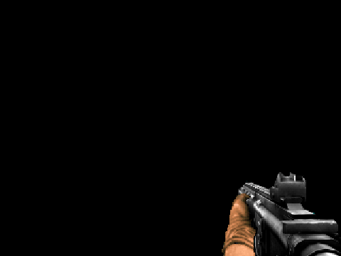 Simple FPS Assault Rifle Sprite