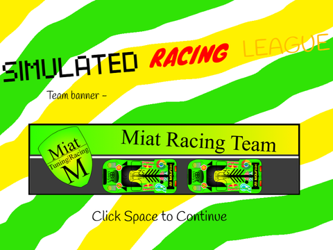 Simulated Racing League - Signups! remix