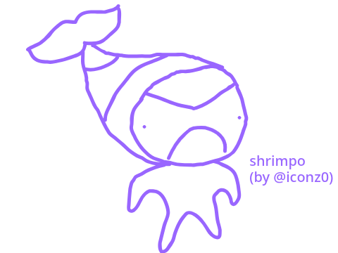 shrimpo - Dandys World - @iconz0