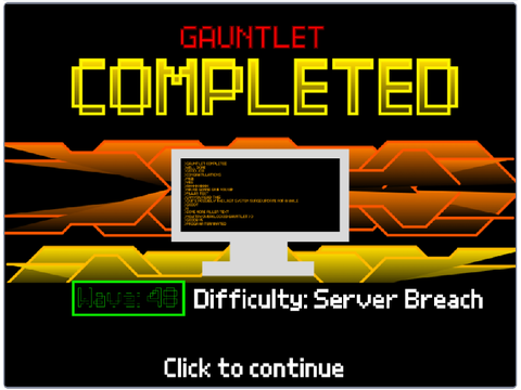 Gauntlet Completed :)