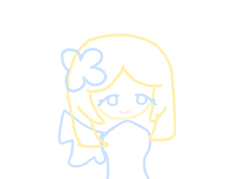 blonde, blue-eyed girl