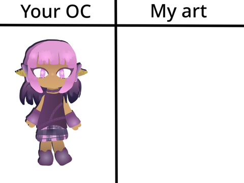 I draw ur oc but cute (99+ event)  remix