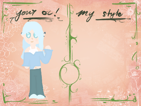drawing your oc's !! remix