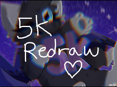 5k followers 3 year redraw 