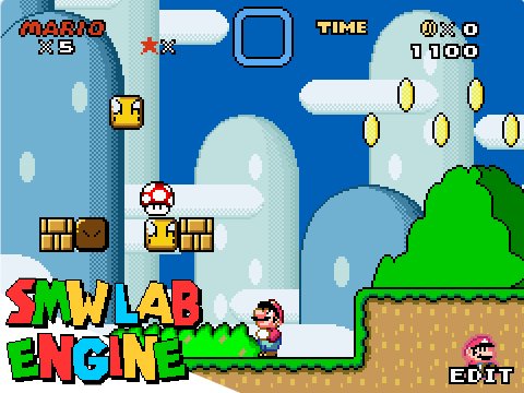 Power-Ups are here! SMW Lab Engine