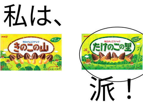 あなたはどっち派？！きのこたけのこ大戦争！ remix