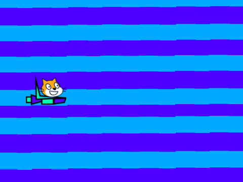 Basic flying(Geometry Dash style).