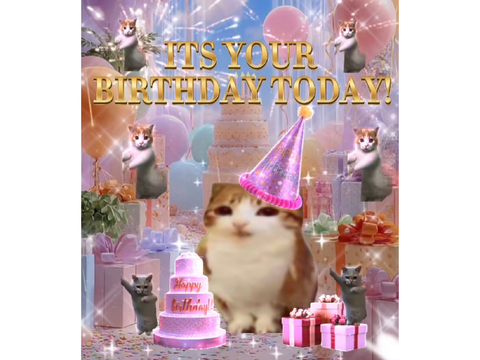 Haha its my birthday im unc
