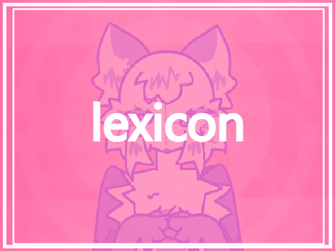 Lexicon - cce