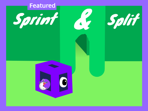 Sprint & Split - A Speedrunning Maze Game #games