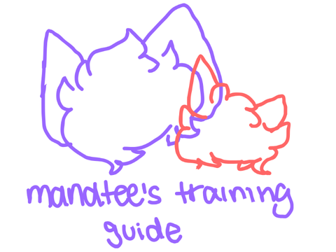 ☼ manateeflutter's training guide ☼