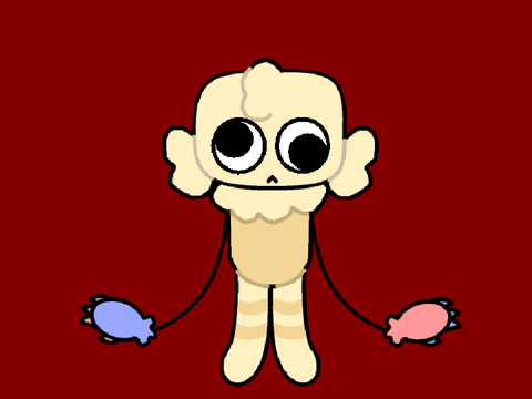i made a really cute goob rig ;3