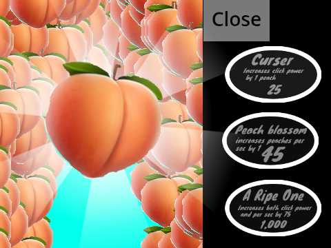 Peach clicker hacked