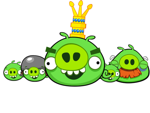 Bad Piggies Chrome Styled Kombo Vectors