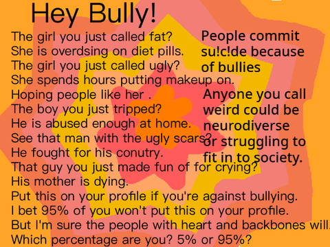 Remix this if you are against bullying