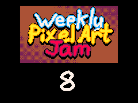 JOIN NOW! Weekly Pixel Art Jam -  Week 8!