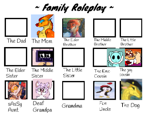 ~[] FAM. RP >:D []~ remix remix remix remix remix remix remix