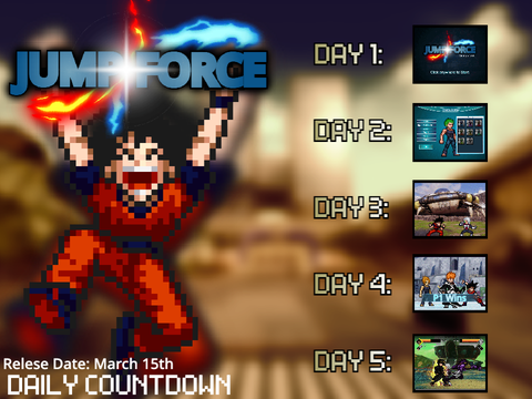 (RELEASED) JUMP FORCE COUNTDOWN