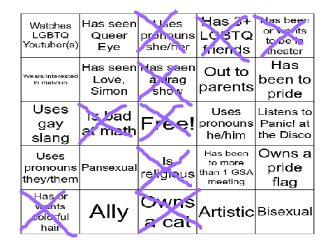 LGBTQ+ bingo! remix remix