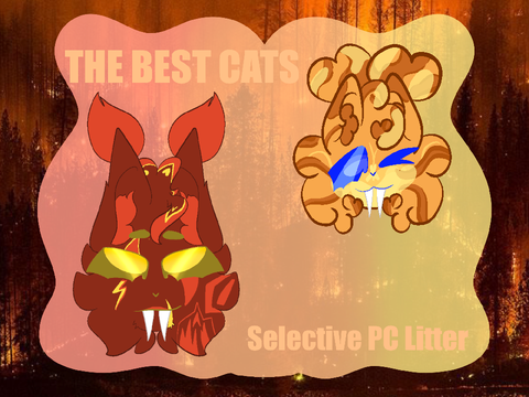 ⟡ The Best Cats | a Selective Pyroclan litter<3 | CLOSED