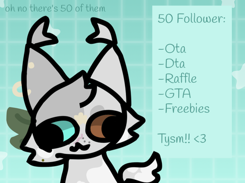 ✧[50 ғᴏʟʟᴏᴡᴇʀ ᴄᴇʟᴇʙʀᴀᴛɪᴏɴ!] ༉‧₊˚.